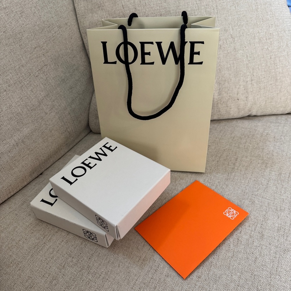 Authentic Loewe Boxes and Bag